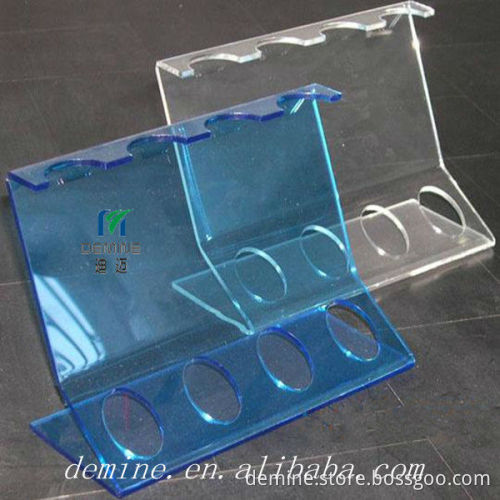 the Second Processing of PMMA(acrylic) Plate for the Showing Shelf of Tableware